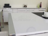 İstanbul Ofis Masası Apple Makam Takımı Hg.Beyaz